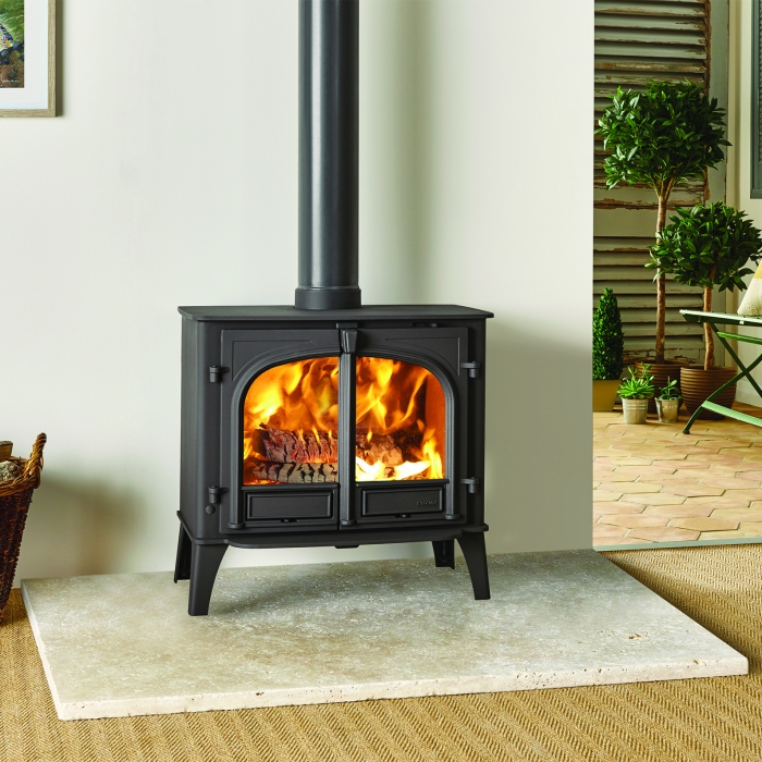 Stovax Stockton 11 Double Door Woodburner