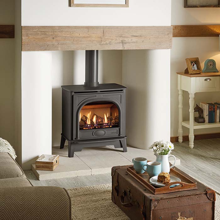 Gazco Stockton2 Medium Balanced Flue LPG Gas Stoves Man Ltd