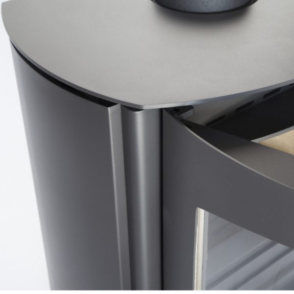 Mendip Churchill 10 SE Convection Logstore Woodurning/Multifuel  Stove - Image 4