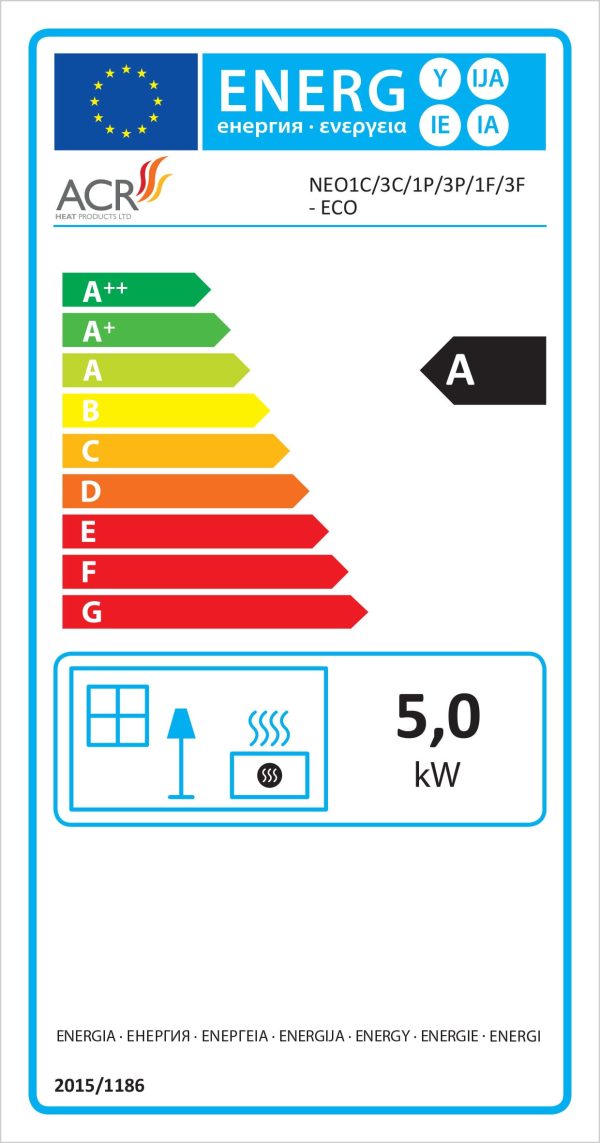 ACR NEO1F-ECO Woodburner - Image 2