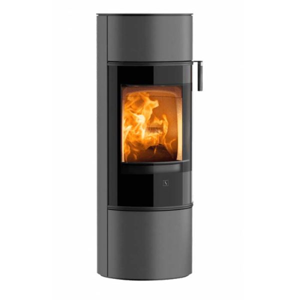 Scan Modern 841 WoodBurning Stove Grey Stoves Man Ltd