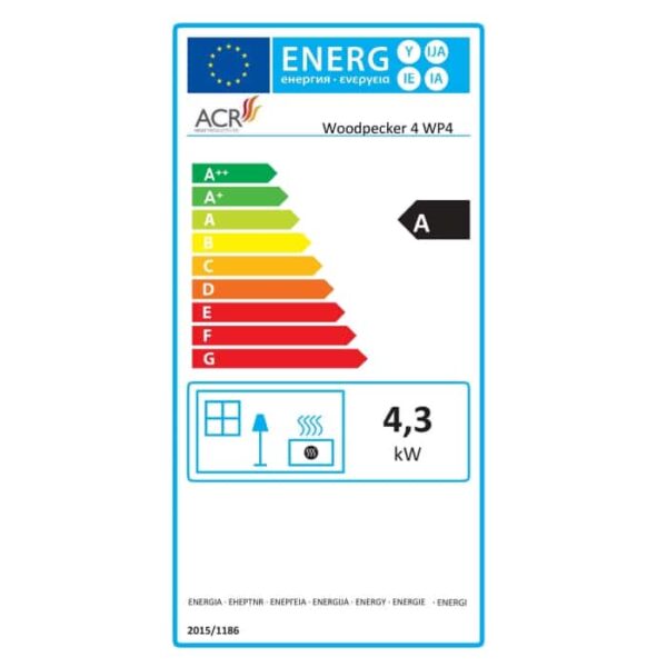 ACR Woodpecker WP4 Woodburner - Image 4