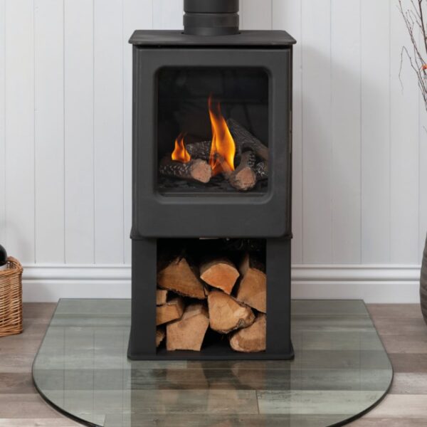 Mendip Ashcott Balanced Flue with Logstore Gas Stove