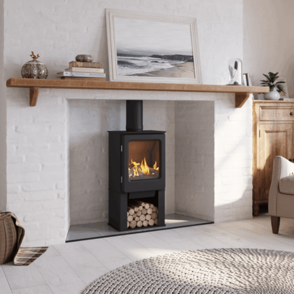 Mendip Ashcott Balanced Flue with Logstore Gas Stove - Image 3