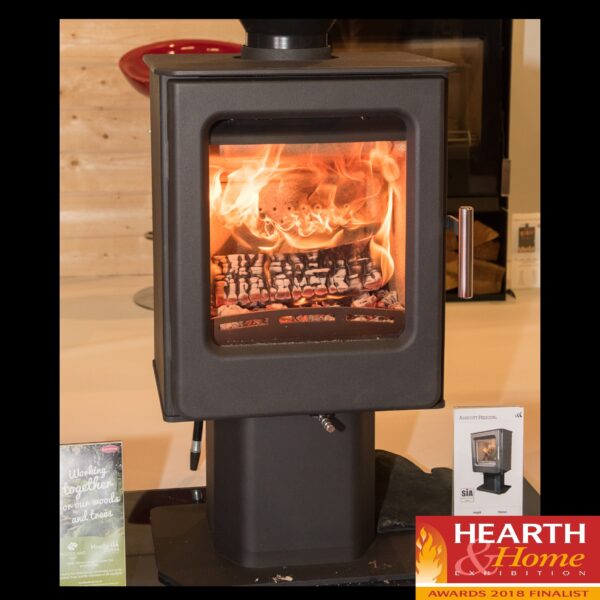 Mendip Ashcott Pedestal SE Woodburning Stove - Image 2