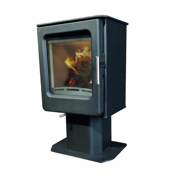 Mendip Ashcott Pedestal SE Woodburning Stove - Image 3