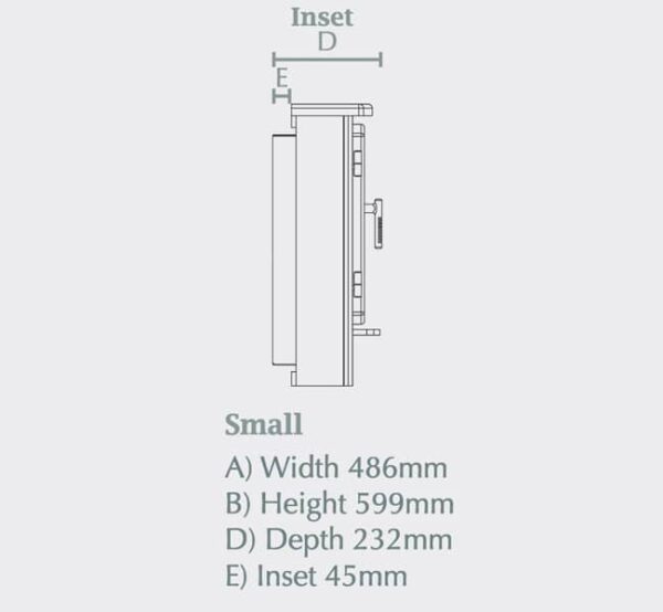 Broseley Beacon Small Inset Electric Stove - Image 4