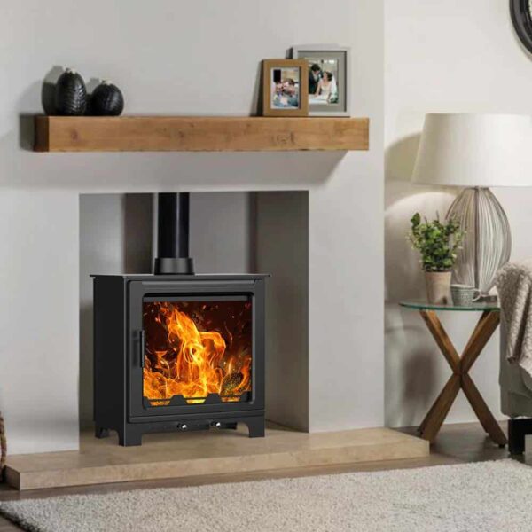 Bennie 5 Wide Woodburning Stove - Image 2