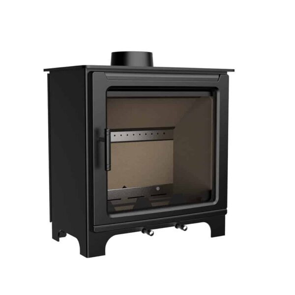 Bennie 5 Wide Multifuel Stove With Schiedel Fitting Kit - Image 7