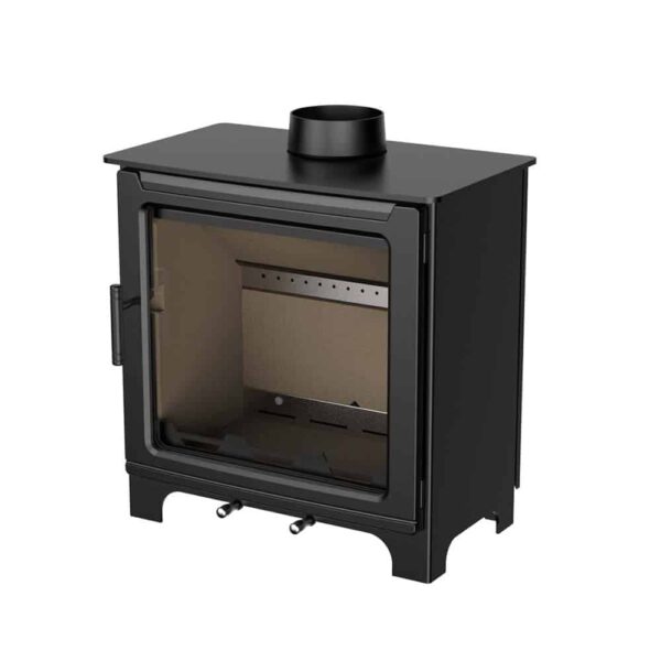 Bennie 5 Wide Multifuel Stove With Schiedel Fitting Kit - Image 5