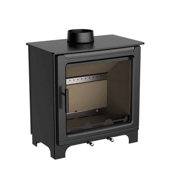Bennie 5 Wide Multifuel Stove With Schiedel Fitting Kit - Image 4