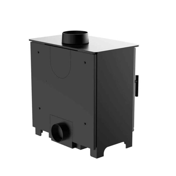Bennie 5 Wide Multifuel Stove With Schiedel Fitting Kit - Image 3