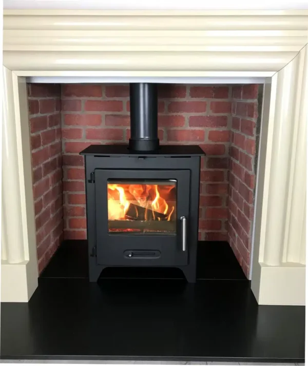 Pevex Bohemia X40 Cast Iron Door Multifuel Stove - Image 2