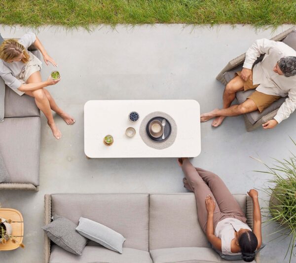 Cane-Line Aspect Rectangular Coffee Table - Image 2