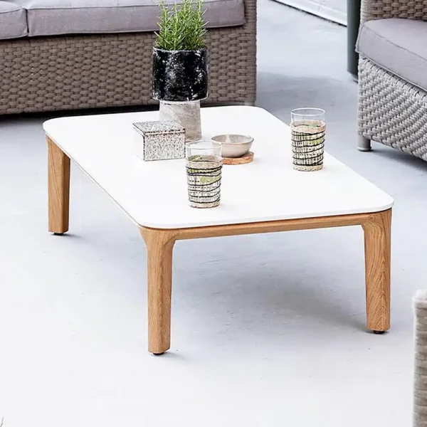 Cane-Line Aspect Rectangular Coffee Table - Image 5