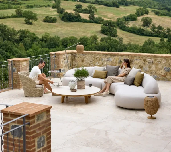 Cane-Line Aspect Round Coffee Table - Image 3