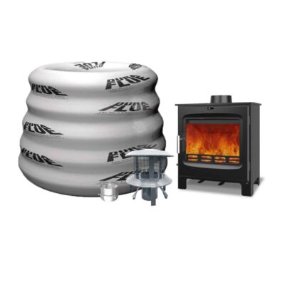 Woodford Chadwick 5 Multifuel Stove Including Basic Kit