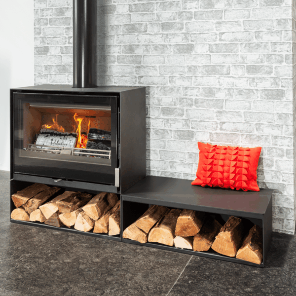 Mendip Christon 750 Logstore Woodburning Stove - Image 3