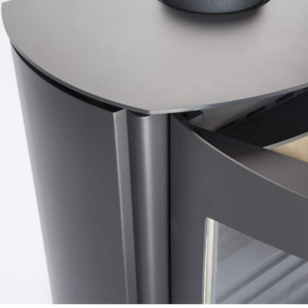 Mendip Churchill 10 SE Convection Logstore Woodurning/Multifuel  Stove - Image 4