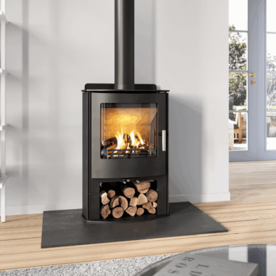 Mendip Churchill 5 SE Convection Dual Control Logstore Woodburning/Multifuel Stove