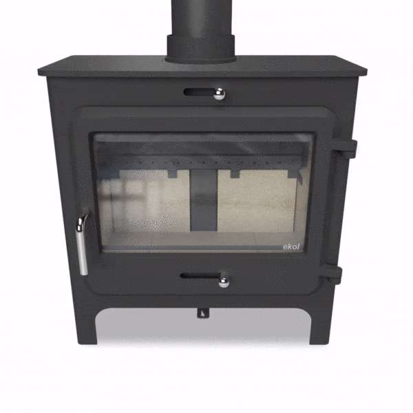 Ekol Clarity Vision Woodburning / Multifuel  Stove - Image 3