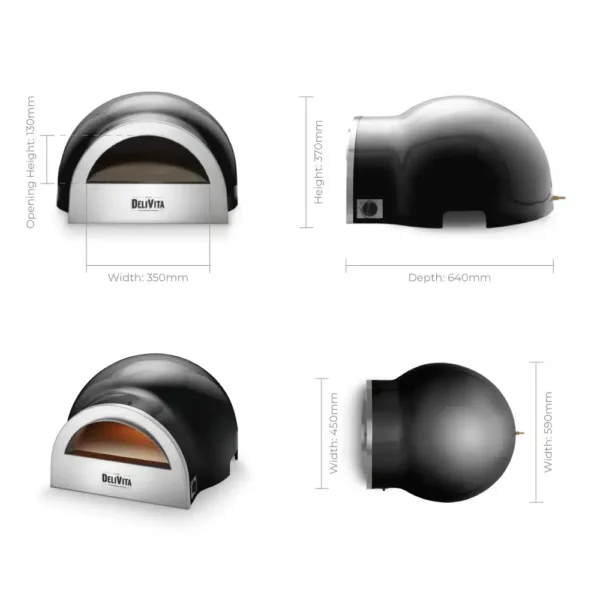 DeliVita Dual Fuel Gas Oven - Image 8
