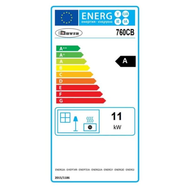 Dovre 760WD Woodburning Stove - Image 4