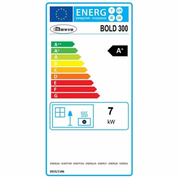 Dovre Bold 300 Woodburning Stove - Image 4