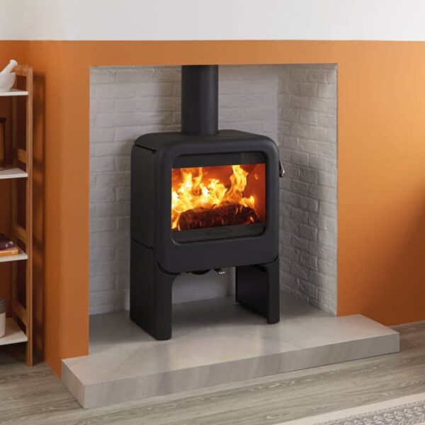 Dovre Rock 350 on Tablet Stand Woodburning Stove - Image 3