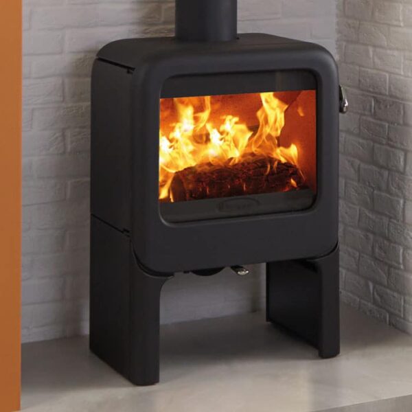 Dovre Rock 350 on Tablet Stand Woodburning Stove - Image 4