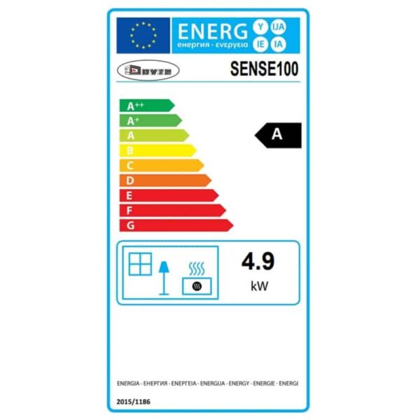 Dovre Sense 103 Woodburning Stove - Image 3