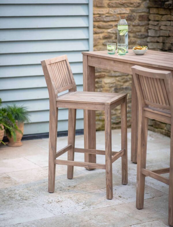 Garden Trading Porthallow Bar Stool Set - Image 2