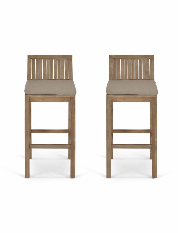 Garden Trading Porthallow Bar Stool Set - Image 6