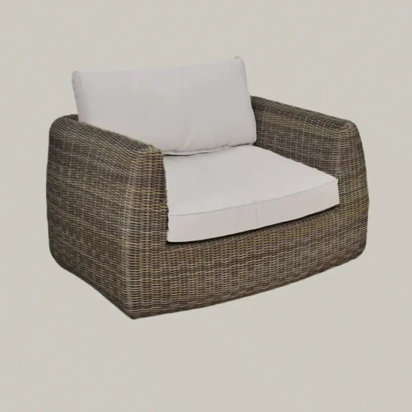 Garden Trading Skala XL Armchair Dark Rattan - Image 2