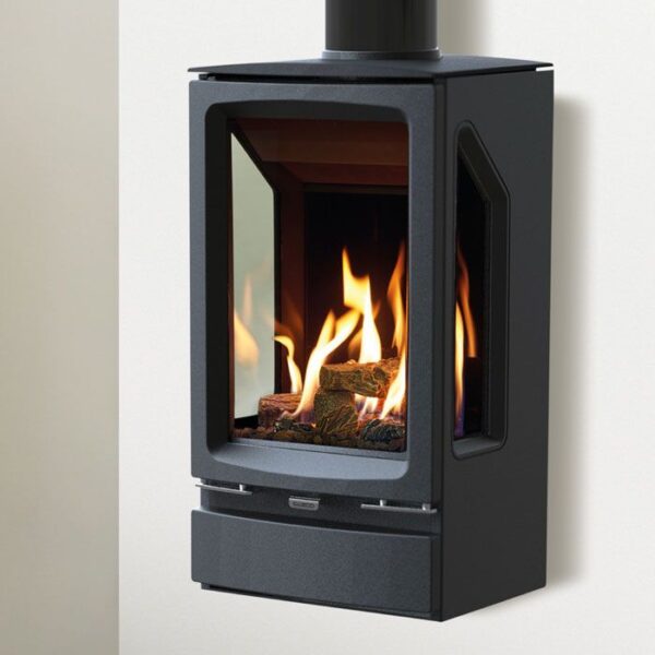 Gazco Vogue Midi T Wall Mounted (3-Sided) Balanced Flue Gas/LPG - Image 3