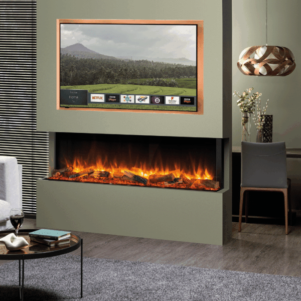 Gazco eReflex 150RW 1-2-3 Sided Electric Fire - Image 4