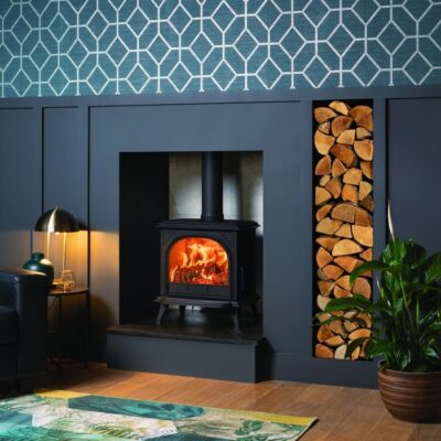 Stovax Huntingdon 30 Clear Door Eco Multifuel