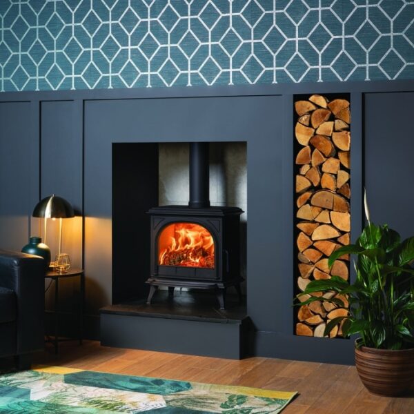 Stovax Huntingdon 30 Eco Woodburner Tracery Door - Image 2