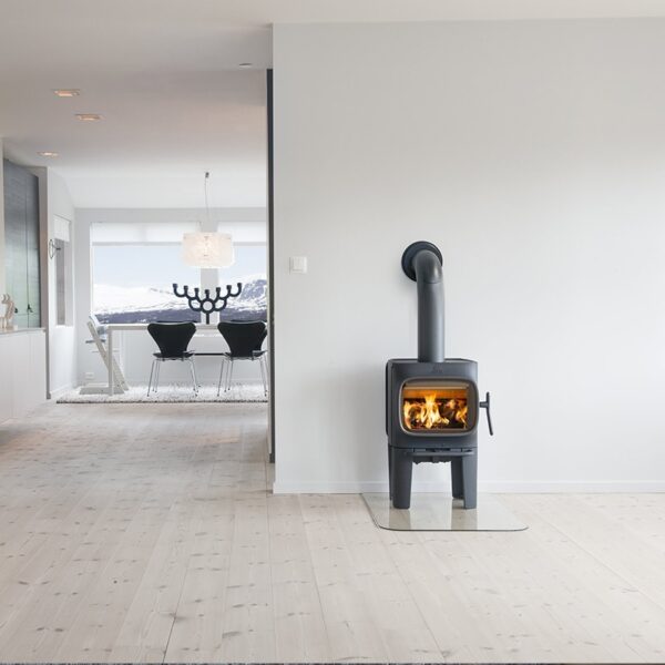 Jotul F105 Woodburner Black With Long Legs - Image 4