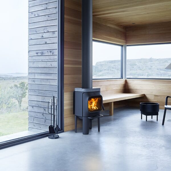 Jotul F105 Woodburner Black With Long Legs - Image 7
