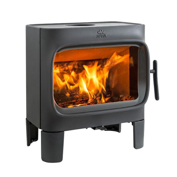 Jotul F305 Woodburner In White Enamel With Short Legs - Image 3
