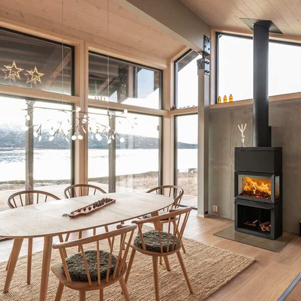 Jotul F520 Woodburner With High Top - Image 2