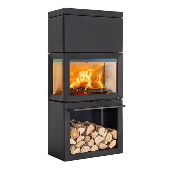 Jotul F520 Woodburner With High Top - Image 3