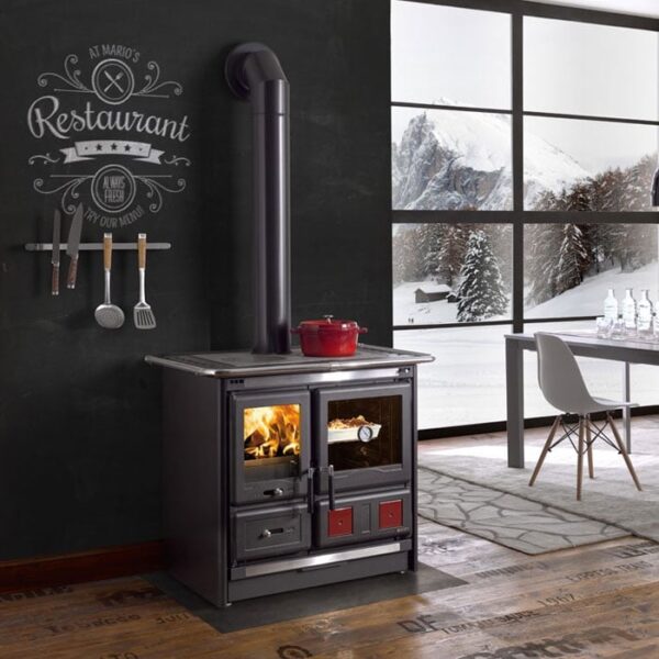 La Nordica Rosa L Steel Wood Burning Cooker - Image 2