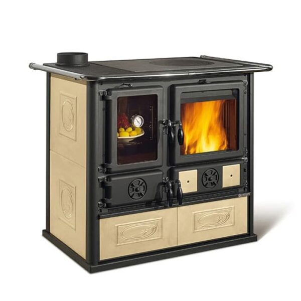 La Nordica Rosa Sinistra Reverse Wood Burning Cooker - Image 2
