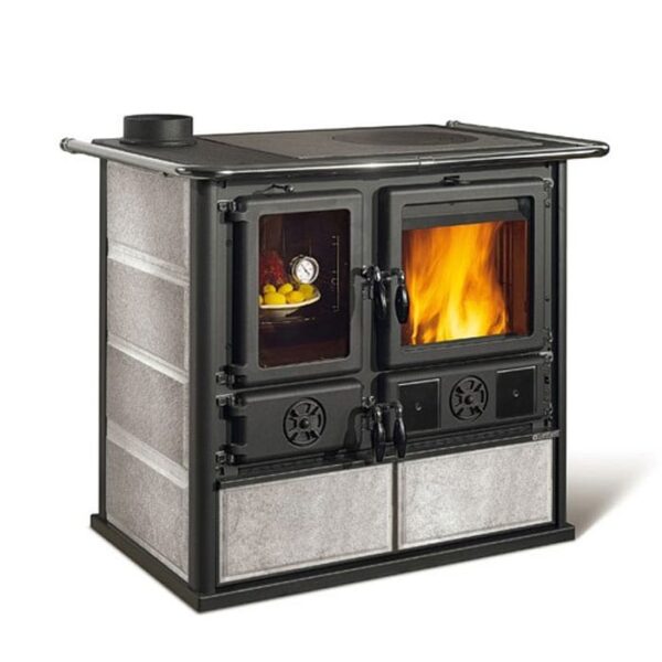 La Nordica Rosa Sinistra Reverse Wood Burning Cooker - Image 4