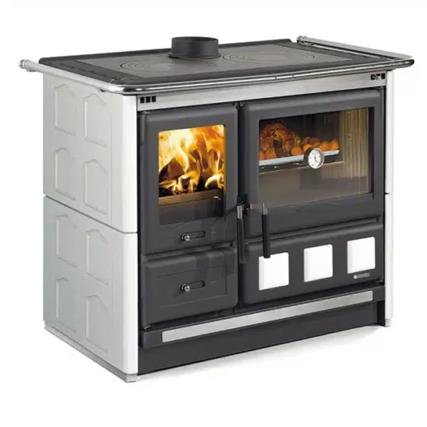 La Nordica Rosa XXL 5.0 Majolica Wood Burning Cooker - Image 3