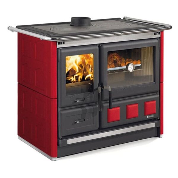 La Nordica Rosa XXL 5.0 Majolica Wood Burning Cooker - Image 4
