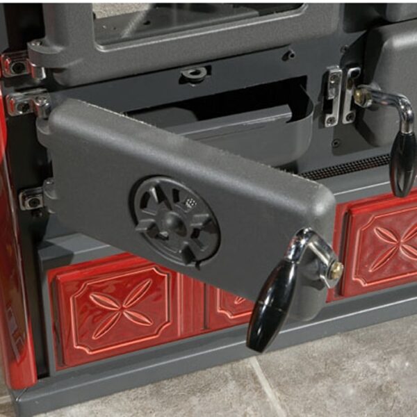 La Nordica Rosetta BII Majolica Wood Burning Cooker - Image 4