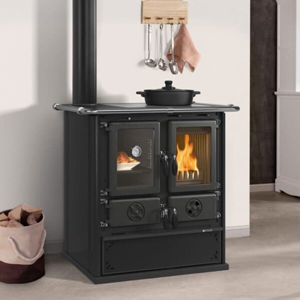 La Nordica Rosetta Sinistra 5.0 Steel Wood Burning Cooker - Image 4